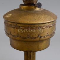 Réz petróleum lámpa 50 cm