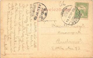 1906 Ungvár, Uzshorod, Uzhhorod, Uzhorod; M. kir. állami reáliskola. Balázs és Bergida kiadása / sch...