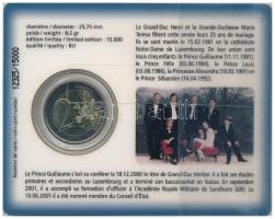 Luxemburg 2006. 2EUR "Guillaume nagyherceg 25. születésnapja" díszcsomagolásban T:BU Luxem...