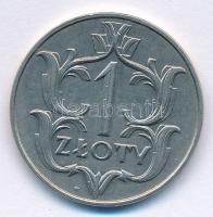 Lengyelország 1929. 1Zl Ni T:2 Poland 1929. 1 Zloty Ni C:XF Krause Y#14
