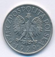 Lengyelország 1929. 1Zl Ni T:2
Poland 1929. 1 Zloty Ni C:XF
Krause Y#14