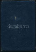 1917 Bécsi műszaki egyetem (Technische Hochschule in Wien) igazolványa mérnöknek