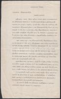 1941 I. világháborús, 1878-ban szül. népfelkelő, a besztercebányai 16 sz. honvéd gyalogezred volt tagja, zsélyi (Nógrád vármegye) lakos kérelme hadirokkant nyugdíjért (segély) a balassagyarmati főszolgabírósághoz, másfél géppel írt oldal, hajtásnyommal, apró szakadással