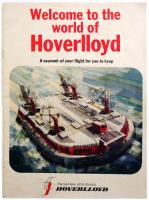 cca 1970 Welcome to the world of Hoverlloyd, angol nyelvű prospektus