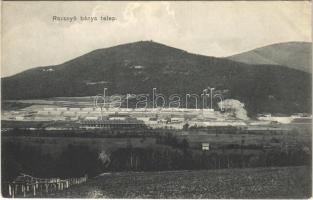 1912 Rozsnyó, Roznava; bányatelep. Vogel D. felvétele / mine (EK)