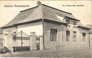 1911 Marosludas, Ludosul de Mures, Ludus; Dr. Frieder Mór lakóháza / villa