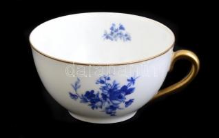 Zsolnay teás csésze készlet 6 db. Jelzett, matricás, minimális kopással