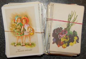 1930-2000 415 db üdvözlőlap, ebből 210 db kisalakú