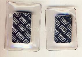 Svájc DN "Credit Suisse" Ag tömb (2x), 5g + 10g T:PP