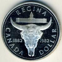 Kanada 1982. 1$ Ag "Regina" T:PP