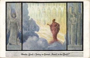 1920 Illusztráció Goethe Faustjához (a helyi német szövetség képeslapja)