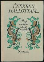 Muskátli. 97 magyar népdal. Összeáll.: Deák Bárdos György. Bp., 1970., Zeneműkiadó. Második kiadás. ...
