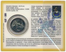 Luxemburg 2009. 2EUR "Az Európai Monetáris Unió 10. évfordulója" díszcsomagolásban T:BU 
...