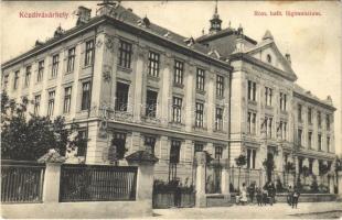 1911 Kézdivásárhely, Targu Secuiesc; Római katolikus főgimnázium. Turóczi István kiadása / Catholic grammar school (fl)