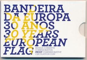 Portugália 2015. 2EUR "Az Európai Unió zászlajának 30. évfordulója" díszcsomagolásban T:PP...