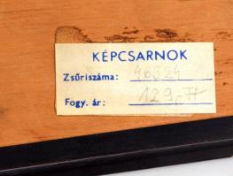 Árpád és a hét vezérek, Vérszerződés. Iparművész, zsűrizett réz doboz. 18,5x10 cm