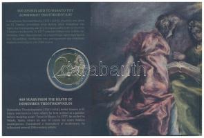 Görögország 2014. 2EUR "Domenikos Theotokopoulos halálának 400. évfordulója" díszcsomagolá...