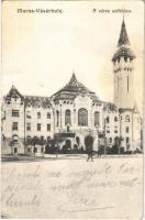 1914 Marosvásárhely, Targu Mures; Városháza. Révész Béla kiadása / town hall (EK)