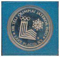 1980. 200Ft Ag Téli olimpia - Lake Placid eredeti MNB sérült tokban T:1 (eredetileg PP) Adamo EM59