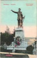 1913 Segesvár, Schässburg, Sighisoara; Petőfi szobor / statue