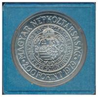 1979. 200Ft Ag "Bethlen Gábor" fekete MNB tokban T:BU  Adamo EM58