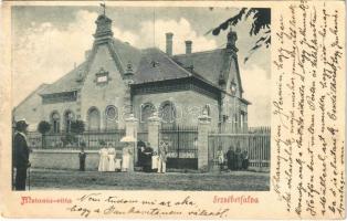 1901 Budapest XX. Pestszenterzsébet, Pesterzsébet, Erzsébetfalva; Melania villa (r)