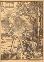 Albrecht Dürer 3 db fametszetének facsimile változata 30x40 cm