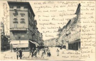 1904 Fiume, Rijeka; Corso