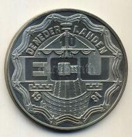 Hollandia 1991. 10Ecu "Erasmus" T:BU