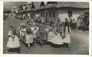 Kazár, aratóünnep / Hungarian folklore, harvest festival