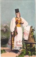 Erdélyi szász leány / Transylvanian Saxon folklore