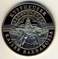 NSZK DN "Kyffhäuser-Barbarossa" ffém emlékérem T:PP