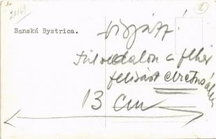 Besztercebánya, Banská Bystrica; látkép / general view. photo