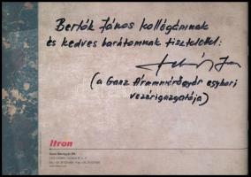 Ganz - A mérőgyártás múltja és jelene, az egykori vezérigazgató aláírásával, 27p