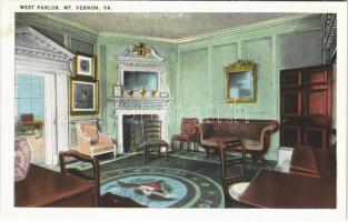 Mount Vernon (Virginia); west parlor
