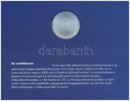 Hollandia 1994. "AEGON" Ag emlékérem, lezárt karton dísztokban (0.720/38mm) T:1