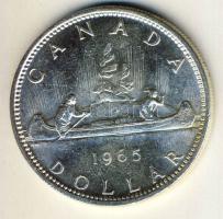 Kanada 1965. 1$ Ag "Kenu" T:2