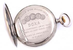 Doxa fém tokos zsebóra. nem működik, sérült számlappal d: 55 mm