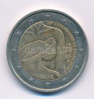 Franciaország 2017. 2E Cu-Ni-sárgaréz "Pink Ribbon" T:1-,2
France 2017. 2 Euro Cu-Ni-Bras...