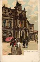 Dresden Theatre litho s: Paul Hey (fa)