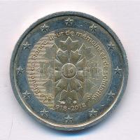 Franciaország 2018. 2E Cu-Ni-sárgaréz "Az I. világháború lezárásának 100. évfordulója" T:1...