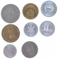 1989. 10f - 20Ft (8xklf) T:1-
Hungary 1989. 10 Fillér - 20 Forint (8xdiff) C:AU
