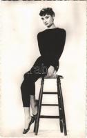 1954 Audrey Hepburn. Vedette du Film Paramount Sabrina