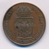 Ausztria 1848A 2kr Cu T:2 
Austria 1848A 2 Kreuzer Cu C:XF 
Krause KM#2188