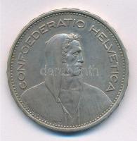 Svájc 1932B 5Fr Ag T:1-,2 kis patina Switzerland 1932B 5 Francs Ag C:AU, XF small patina Krause KM#4...