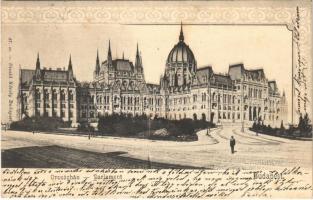 1902 Budapest V. Országház. Art Nouveau, Divald Károly 47.