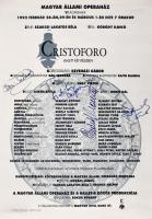 1992 Rudolf Nurejen, Szakály György, Bán Teodóra és Jezerniczky Sándor (1958-) táncosok aláírása balettplakáton