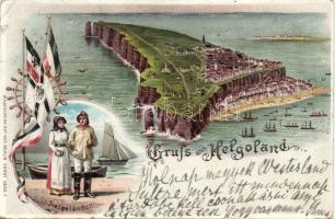 1898 Helgoland Litho (EK)