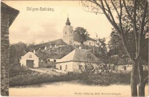 Radvány, Zólyom-Radvány, Radvan (Besztercebánya, Banská Bystrica); Római katolikus templom. Ivánszky Elek kiadása / church