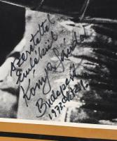 St. Martin és Kónya Sándor operaénekes aláírása plakáton